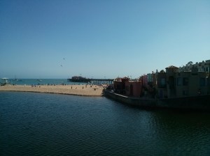 Photo of Capitola Beach in Capitola, CA last time I traveled over the hill to the beach. 